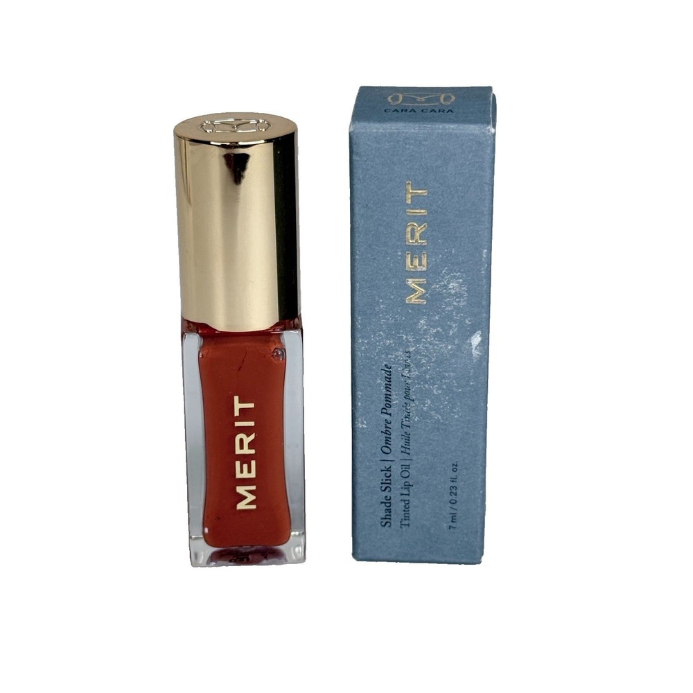 Merit Shade Slick Ombre Pomade Tinted Lip Oil Cara Cara